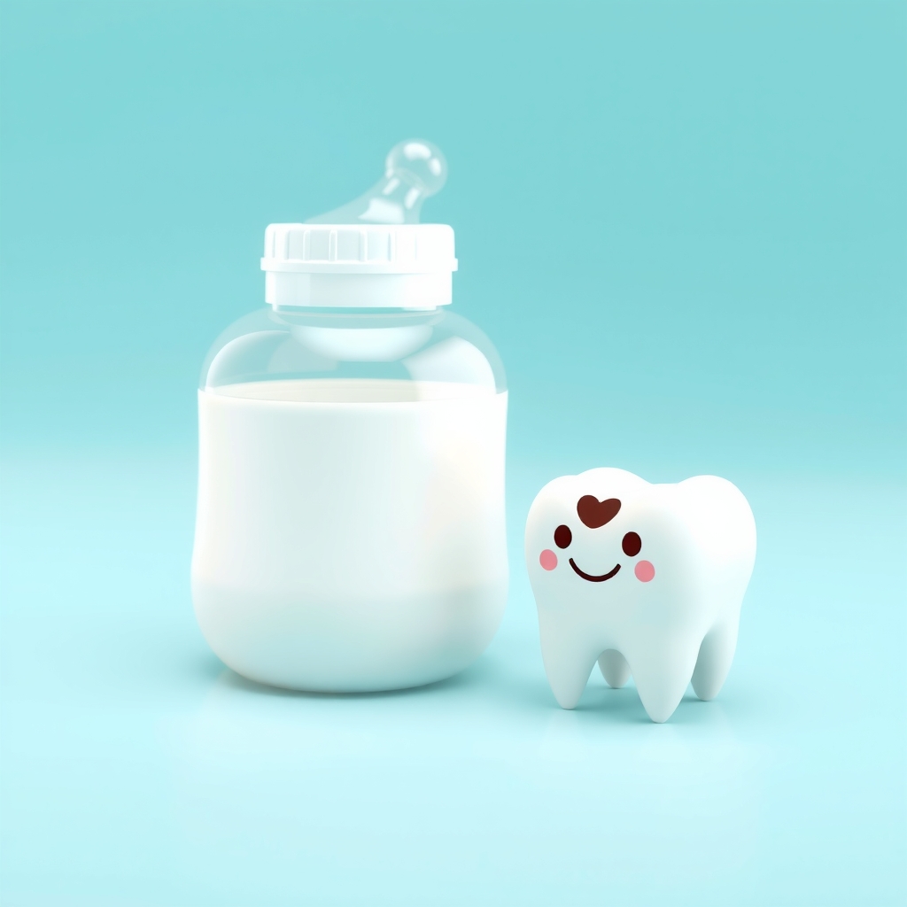 Illustration: Why Prolonged Night Feeding Causes Early Childhood Caries in Toddlers