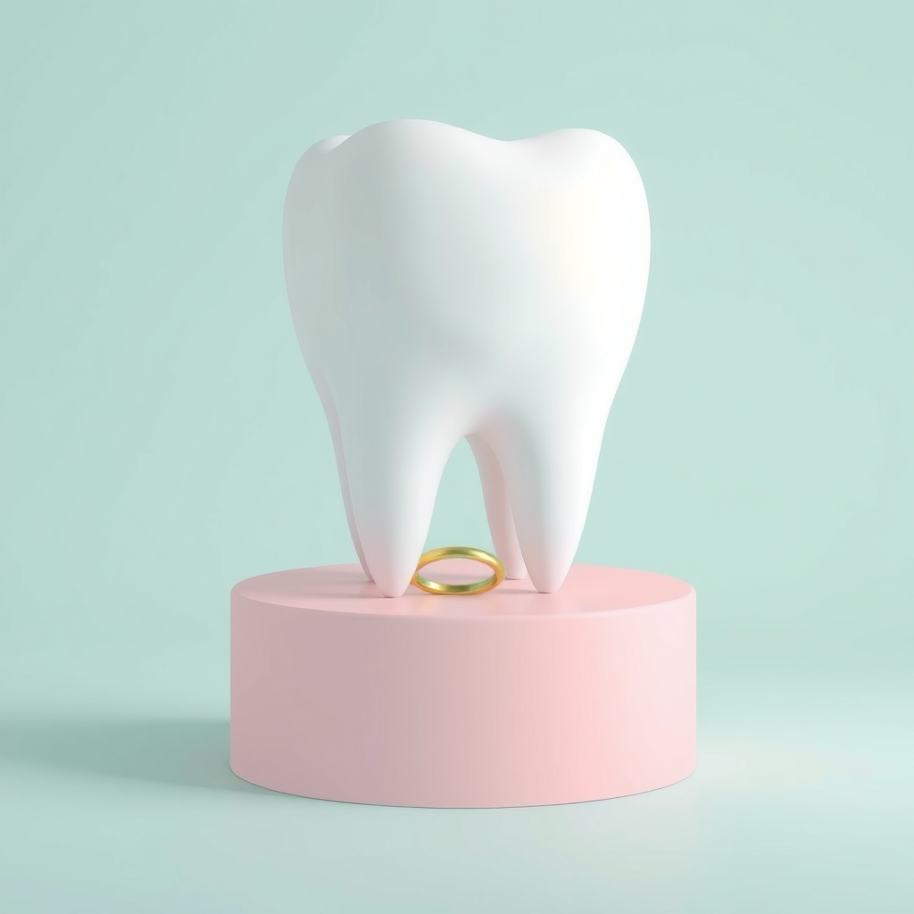 Illustration: Pre-Wedding Dental Care Timeline for Brides and Grooms