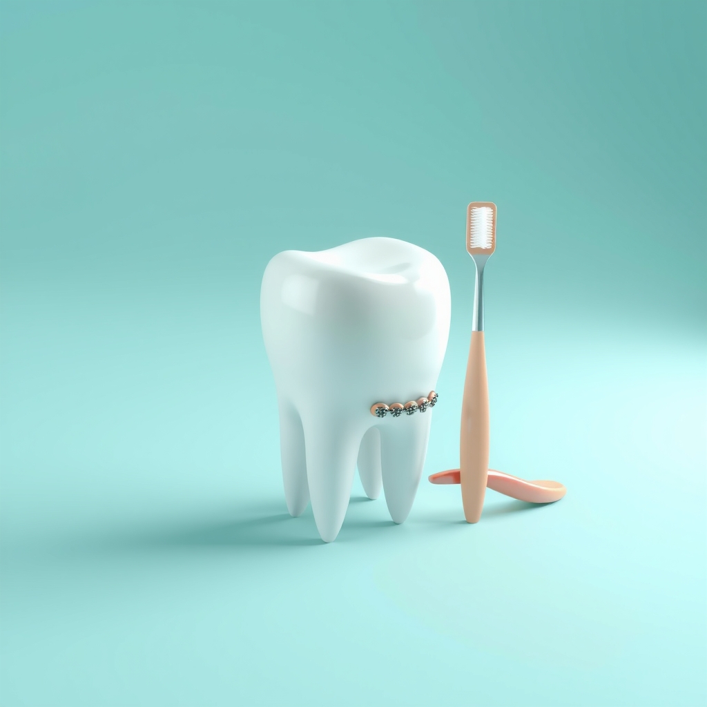 Illustration: How to Care for Your Teeth and Gums While Wearing Braces or Aligners