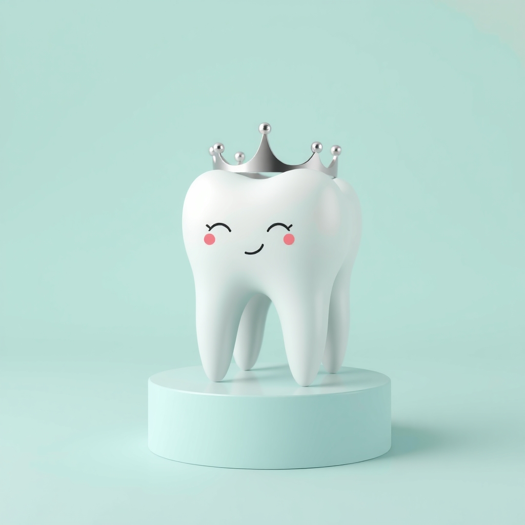 Illustration: Dental Crowns for Baby Teeth: What Parents in Gurugram Should Know