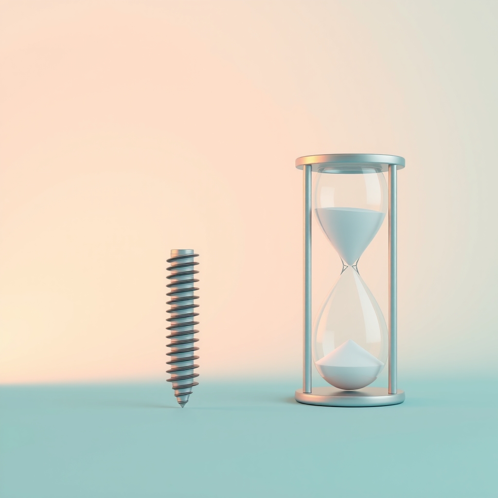 Illustration: Same-Day Dental Implants: How Immediate-Loading Works