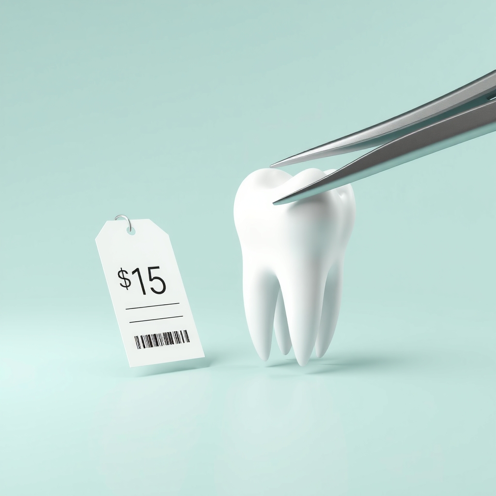 Illustration: What Affects Tooth Extraction Cost in Gurugram and Delhi